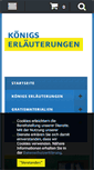 Mobile Screenshot of koenigs-erlaeuterungen.de